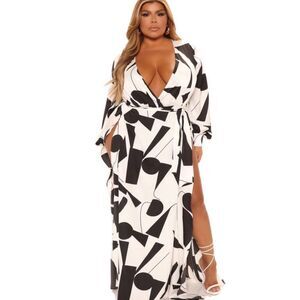 NWT Fashion Nova maxi dress size 3XL